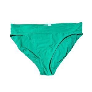 CALIA by Carrie Underwood women's swim bikini bottoms, size XXL, Green